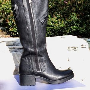 Vera Wang Wide Calf Leather Boots